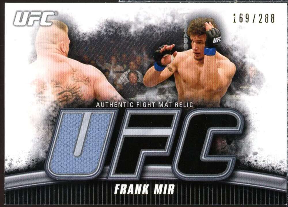 Frank Mir Card 2010 Topps UFC Knockout Fight Mat Relics #FMFM  Image 1