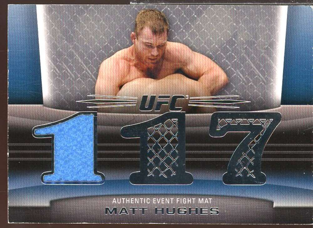 Matt Hughes Card 2011 Topps UFC Title Shot Fight Mat Relics #FMMH  Image 1