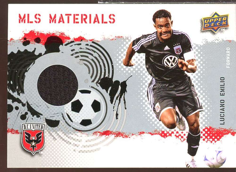 Luciano Emilio Card 2009 Upper Deck MLS Materials #MTLE  Image 1