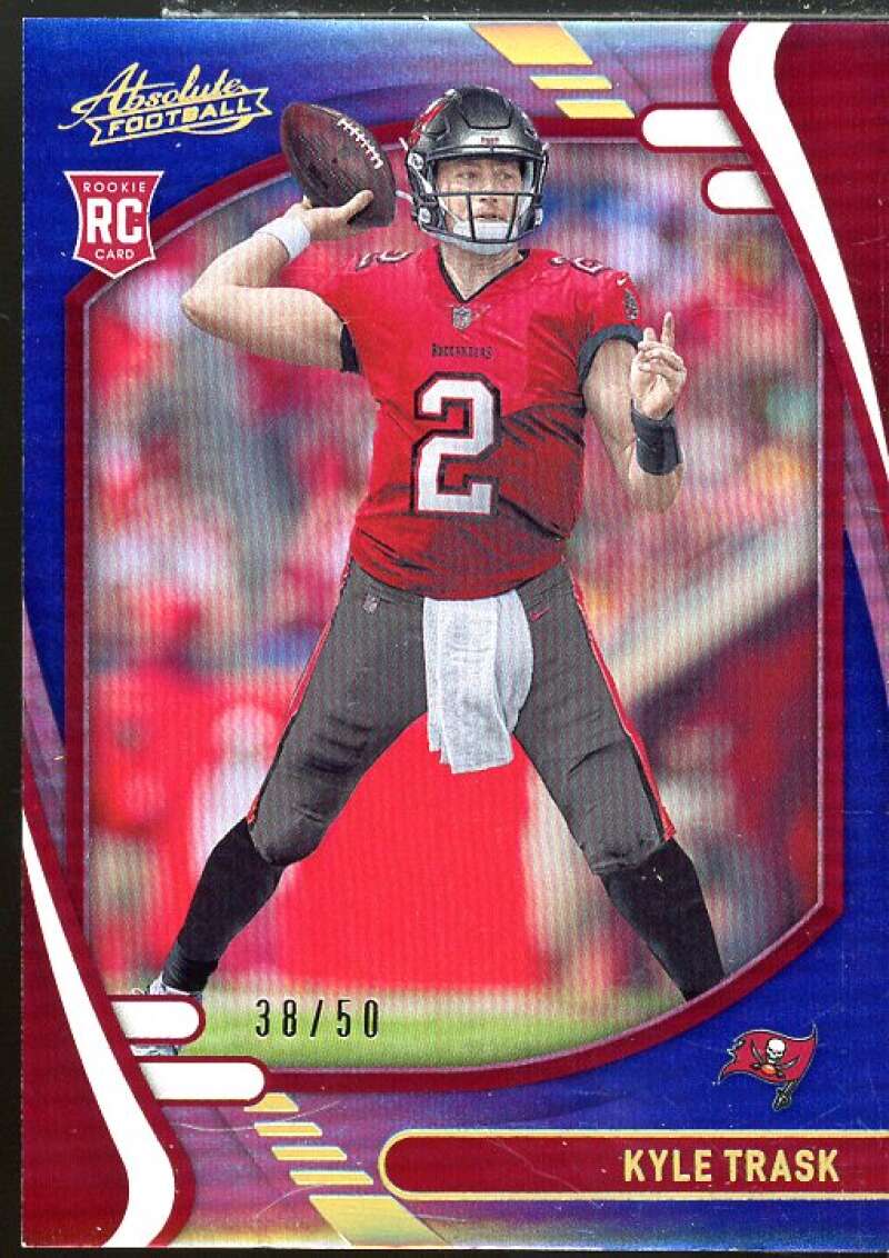 Kyle Trask Rookie Card 2021 Absolute Spectrum Blue #121  Image 1