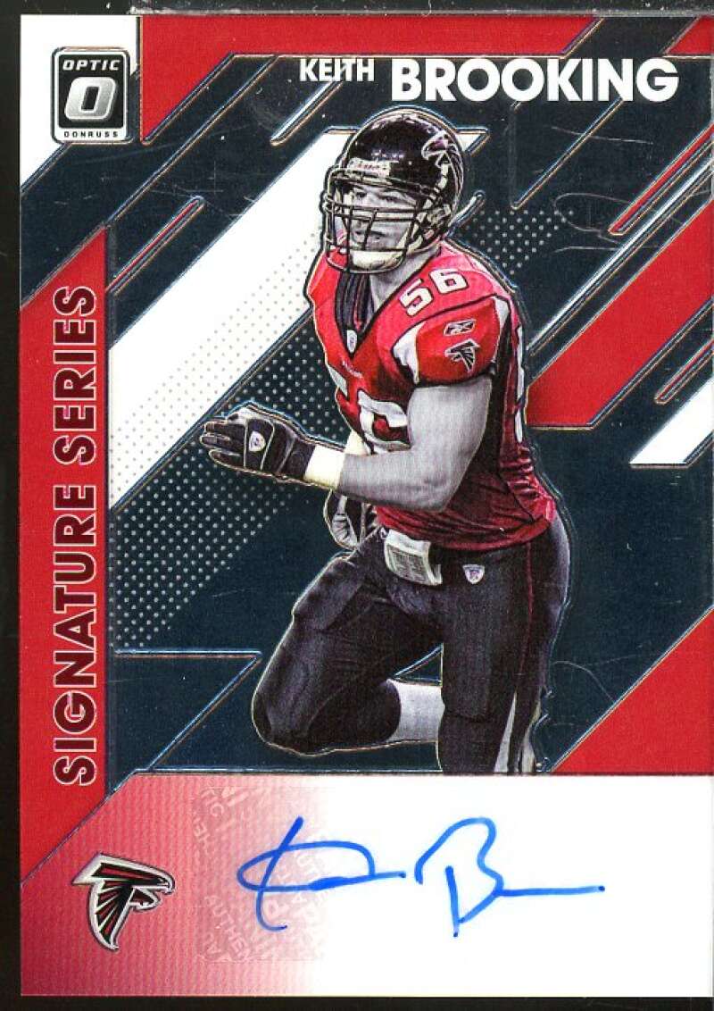 Keith Brooking Card 2020 Donruss Optic Signature Series #27  Image 1