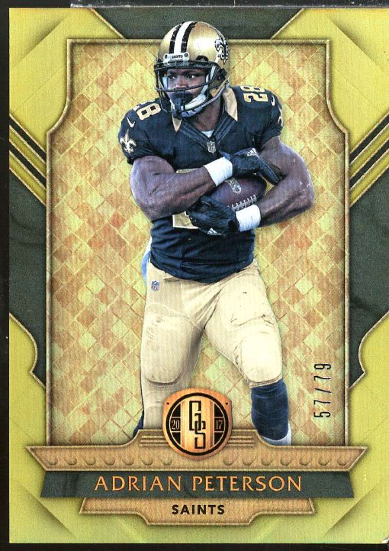 Adrian Peterson Card 2017 Panini Gold Standard #122  Image 1