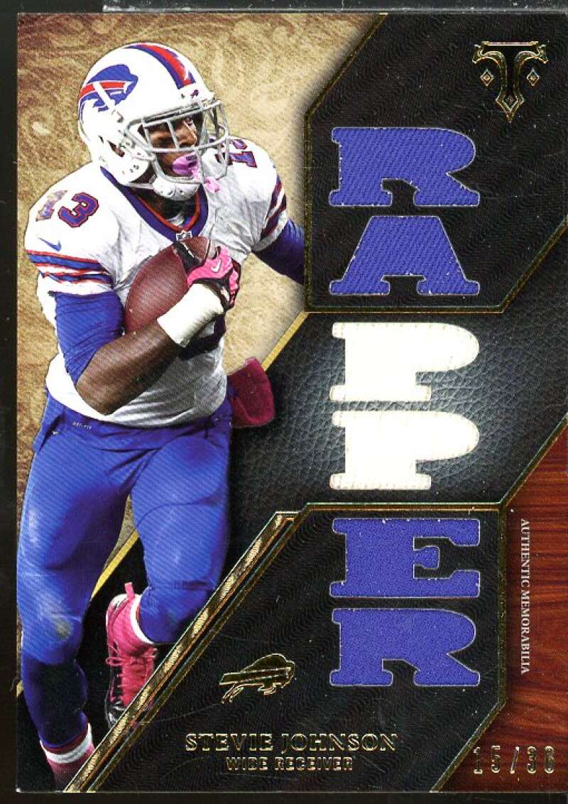 Stevie Johnson Card 2014 Topps Triple Threads Relics #TTR188  Image 1