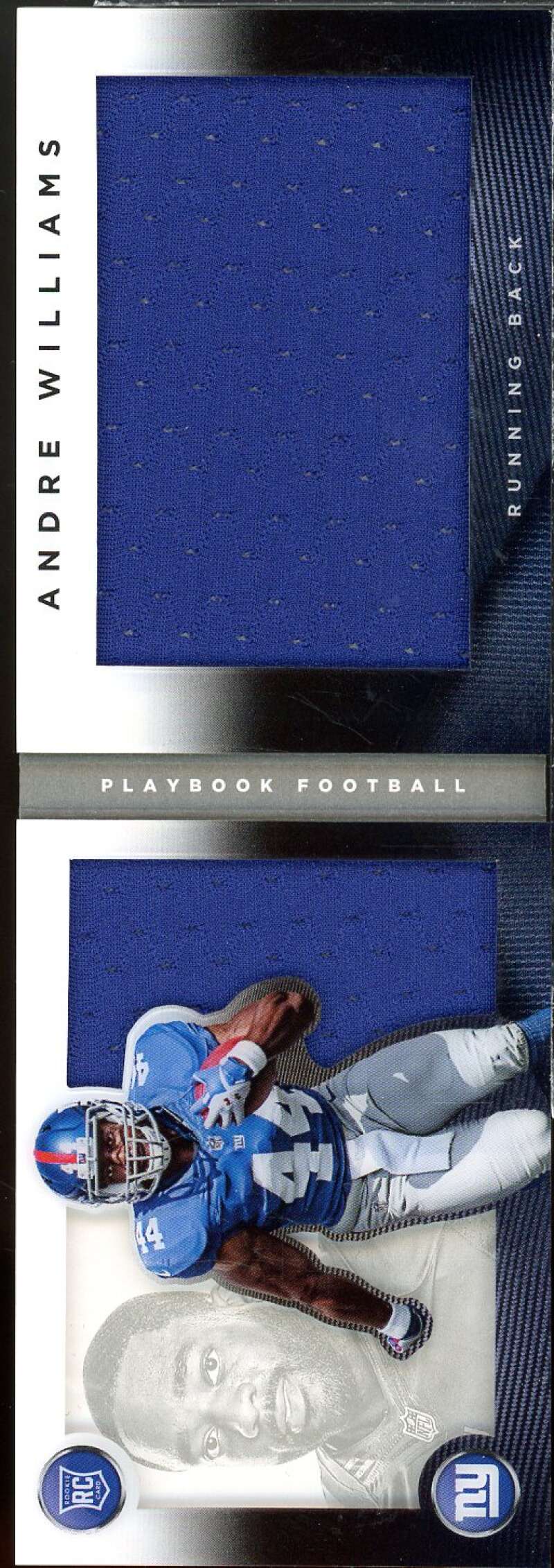 Andre Williams Rookie Card 2014 Panini Playbook Jerseys #162  Image 1