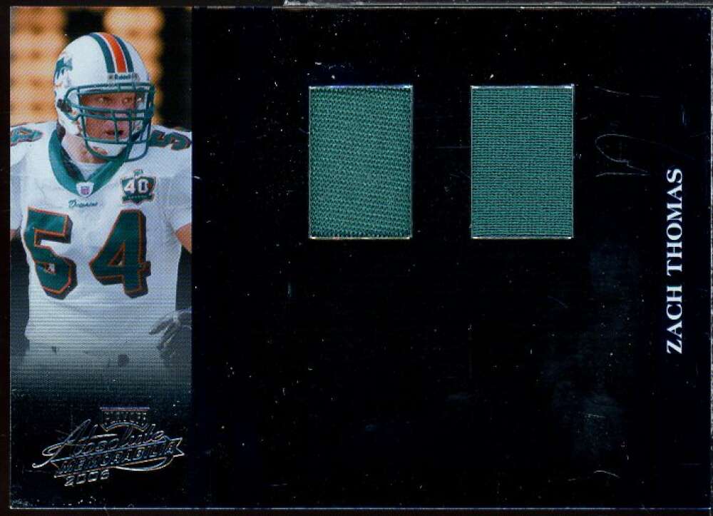 Z. Thomas 2006 Absolute Memorabilia Tools of the Trade Material Double Blue #150  Image 1