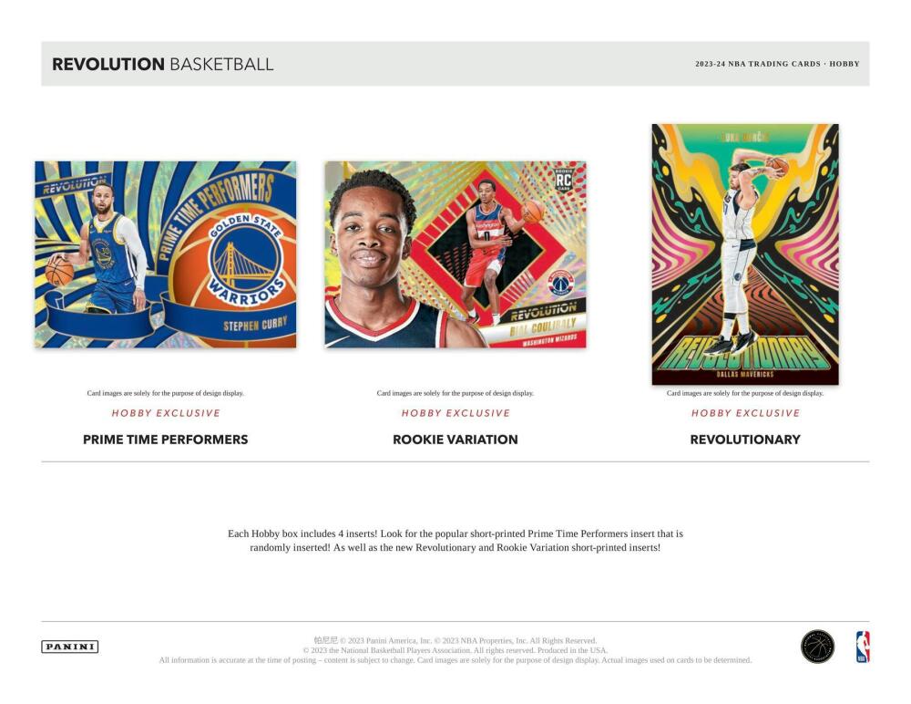 2023-24 Panini Revolution Basketball Hobby Box Image 4