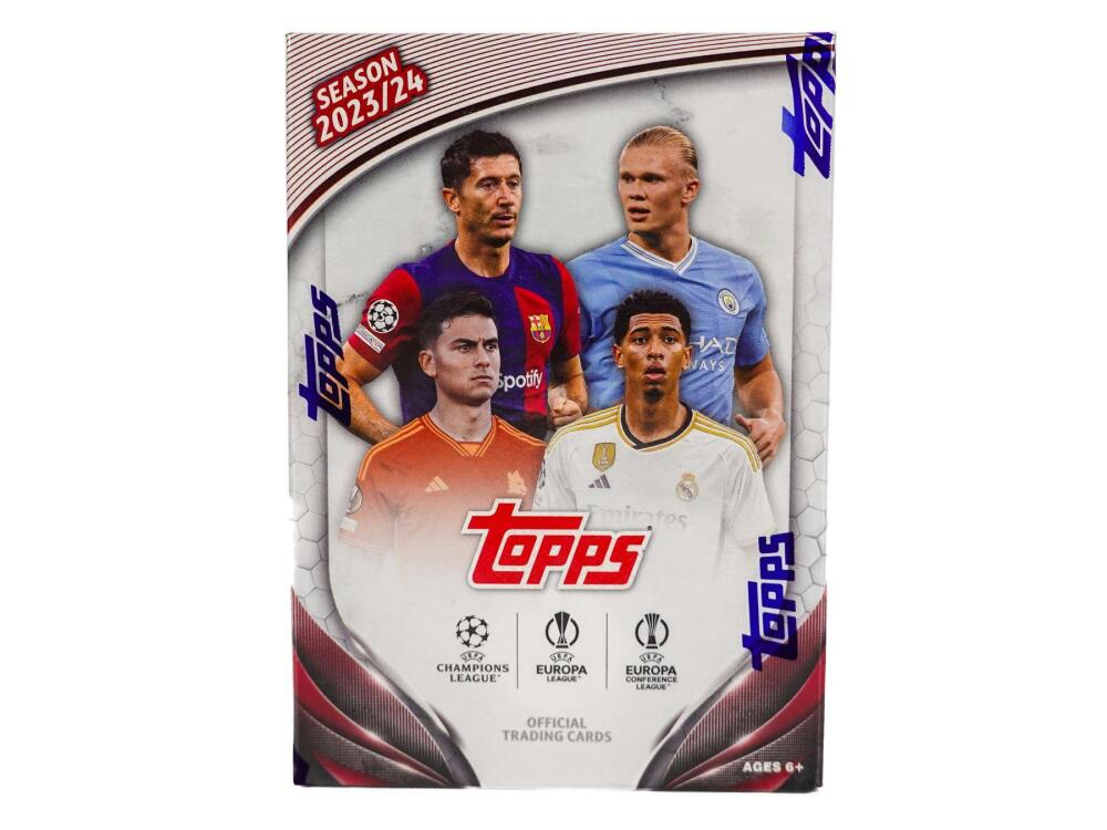 2023-24 Topps UEFA Club Competitions Soccer 7-Pack Blaster Box Image 2