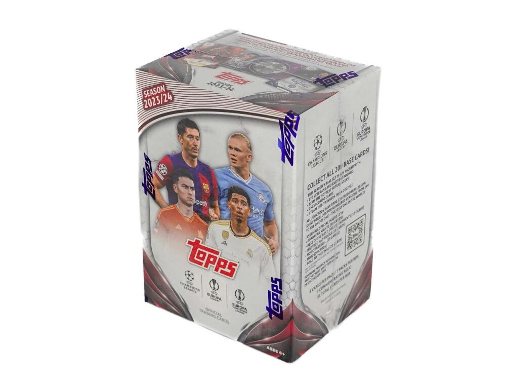 2023-24 Topps UEFA Club Competitions Soccer 7-Pack Blaster Box Image 1