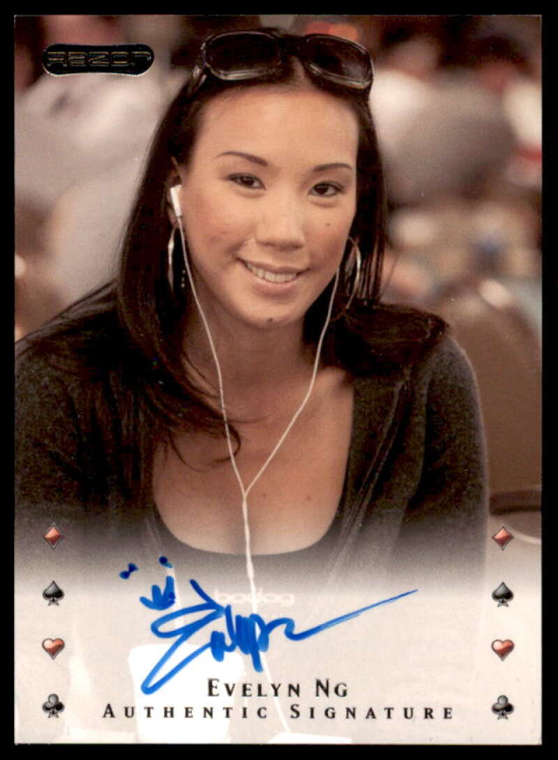 Evelyn Ng Card 2010 Razor Poker #13  Image 1