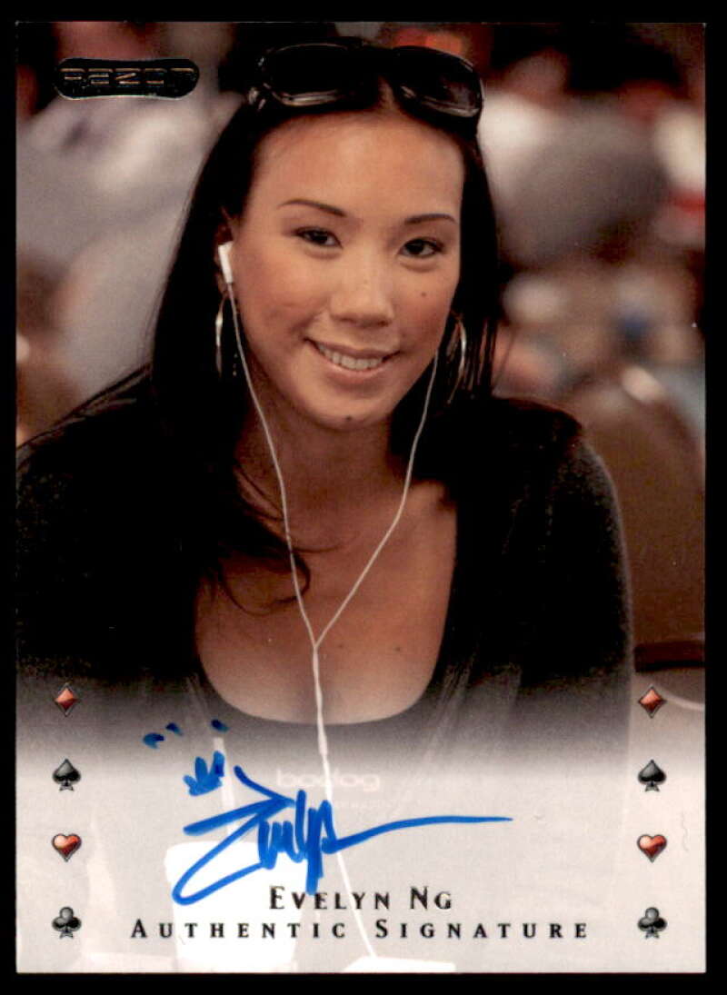 Evelyn Ng Card 2010 Razor Poker #13  Image 1