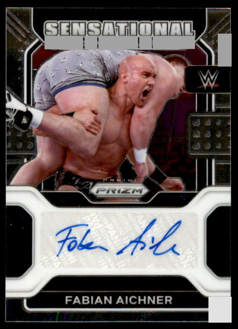 Fabian Aichner Card 2022 Panini Prizm WWE Sensational Signatures #SSFAC  Image 1