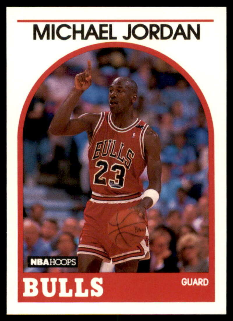 Michael Jordan Card 1989-90 Hoops #200  Image 1