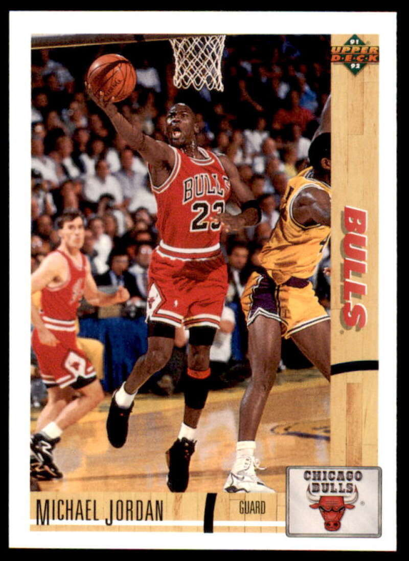 Michael Jordan Card 1991-92 Upper Deck #44  Image 1