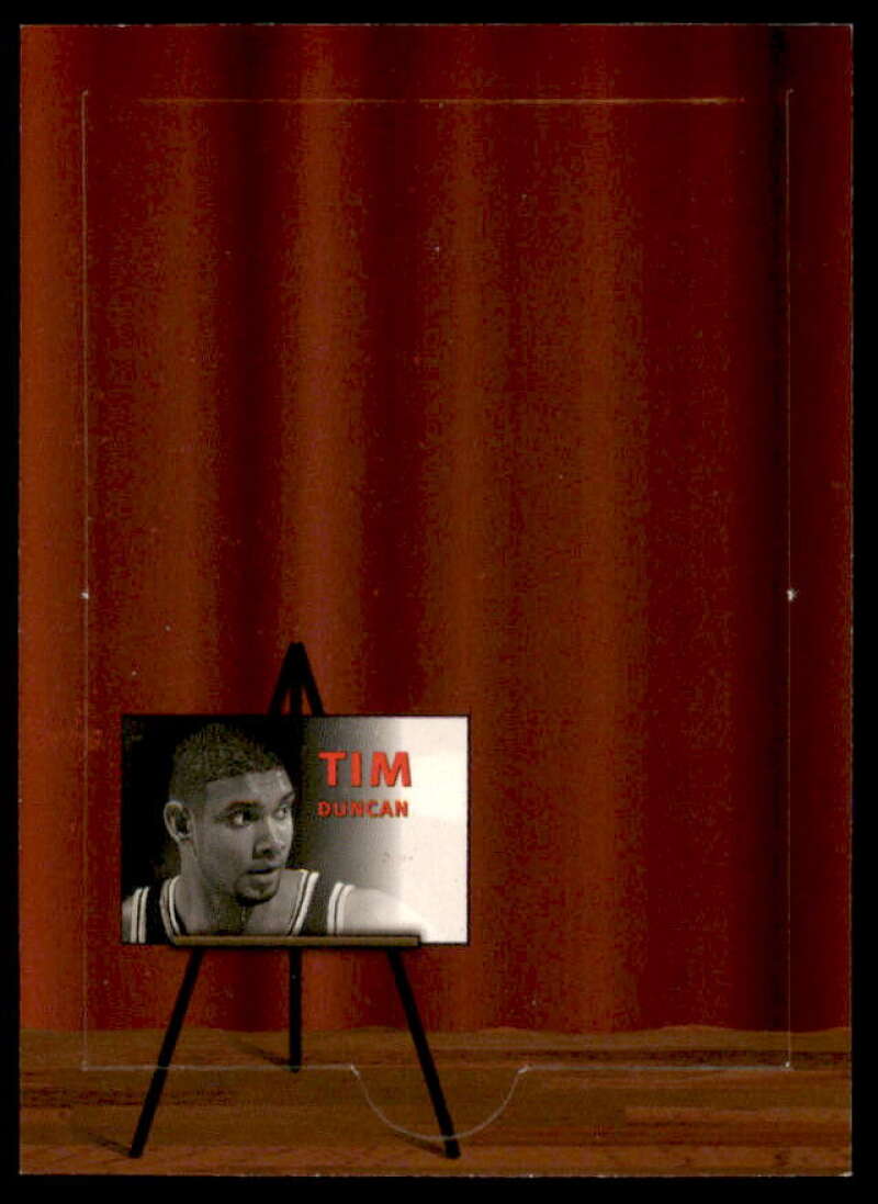 Tim Duncan Rookie Card 1997-98 SkyBox Premium Star Search #SS1  Image 1