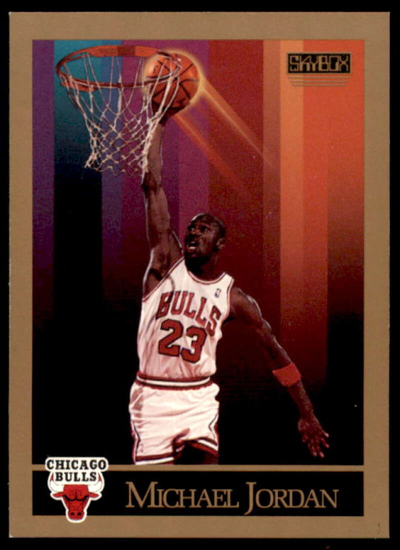 Michael Jordan Card 1990-91 SkyBox #41  Image 1