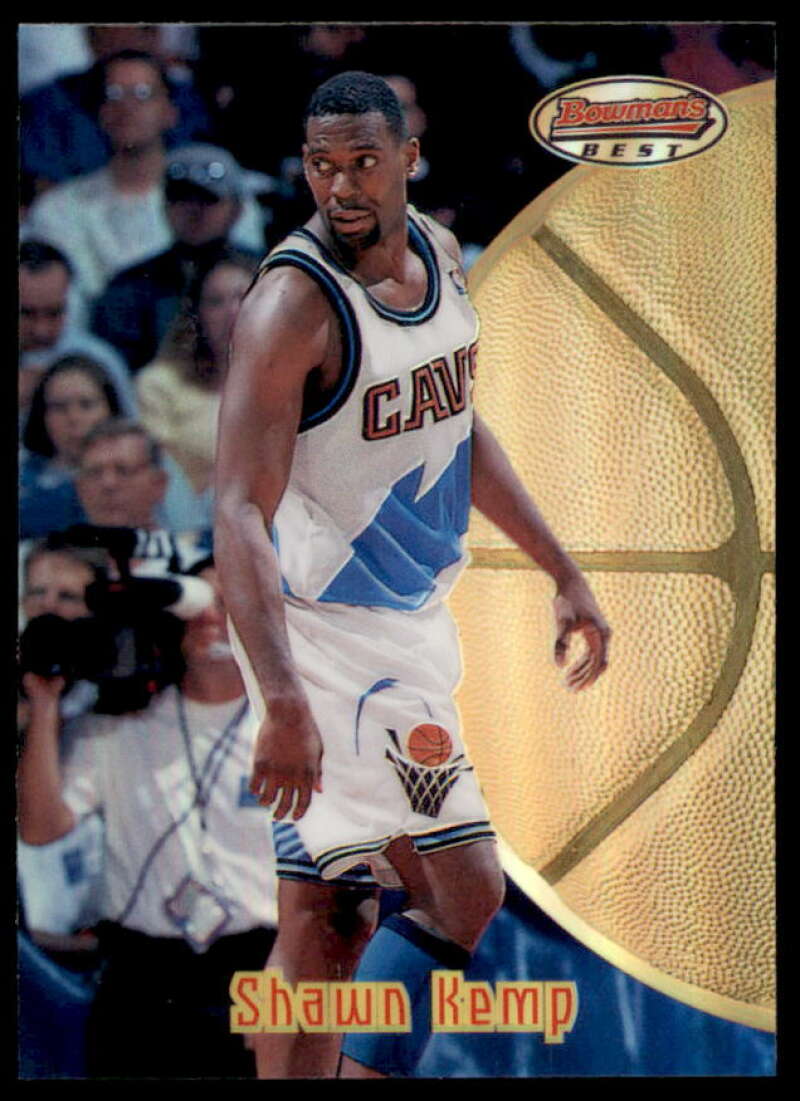 Shawn Kemp Card 1997-98 Bowman's Best Refractors #46  Image 1