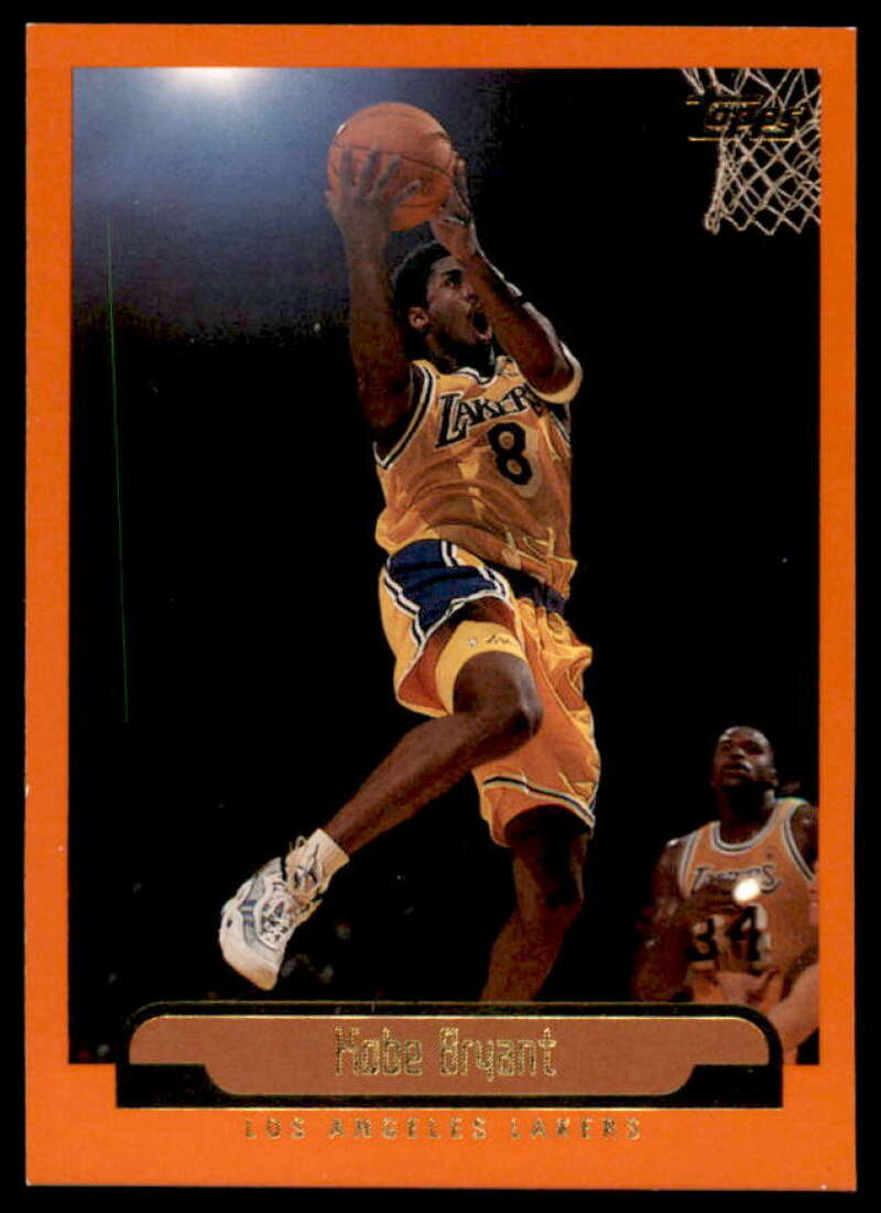 Kobe Bryant Card 1999-00 Topps #125  Image 1