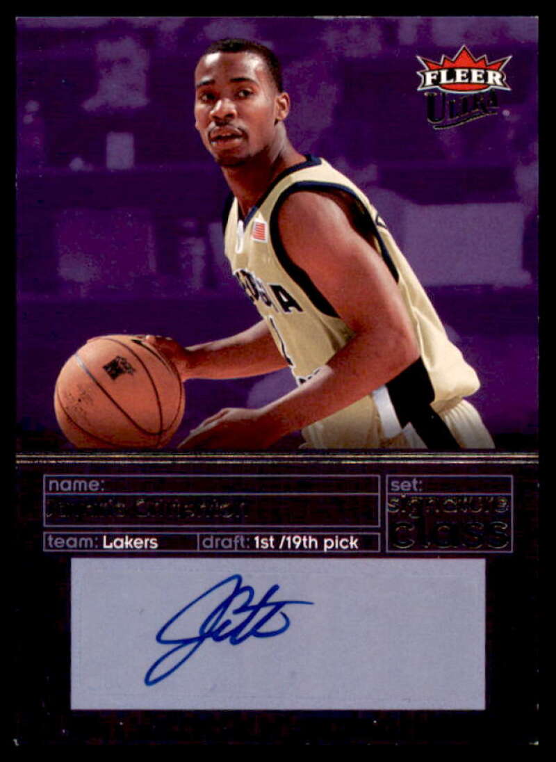 Javaris Crittenton Card 2007-08 Ultra SE Signature Class #SCJC  Image 1