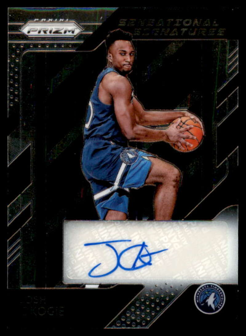 Josh Okogie Rookie Card 2018-19 Panini Prizm Sensational Signatures #80  Image 1