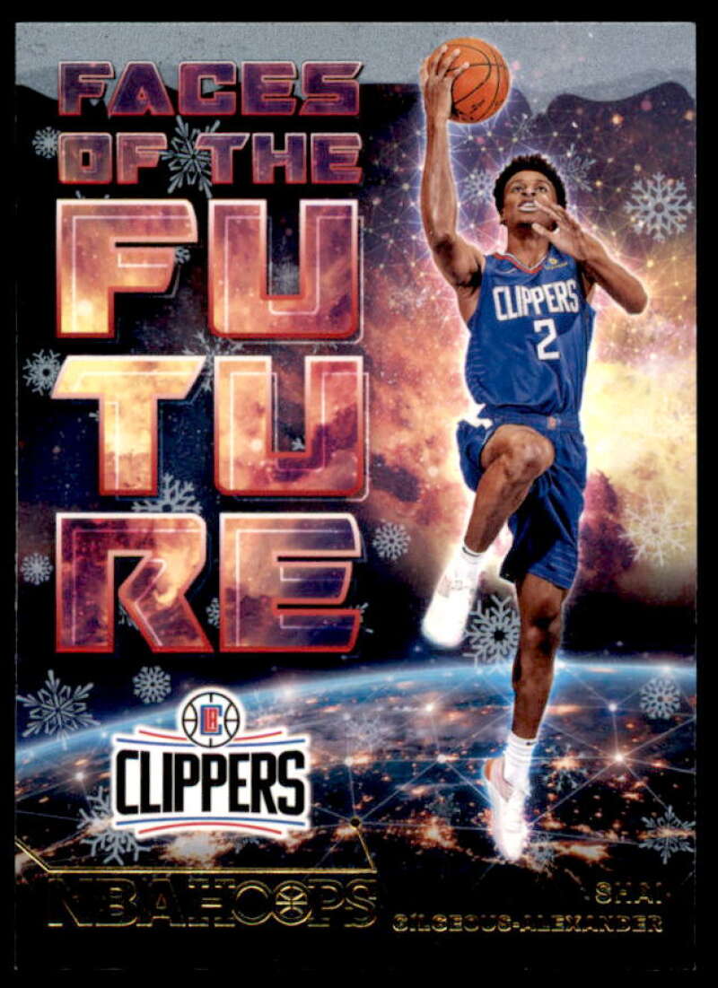 Shai Gilgeous-Alexander Card 2018-19 Hoops Faces of the Future Winter #11  Image 1