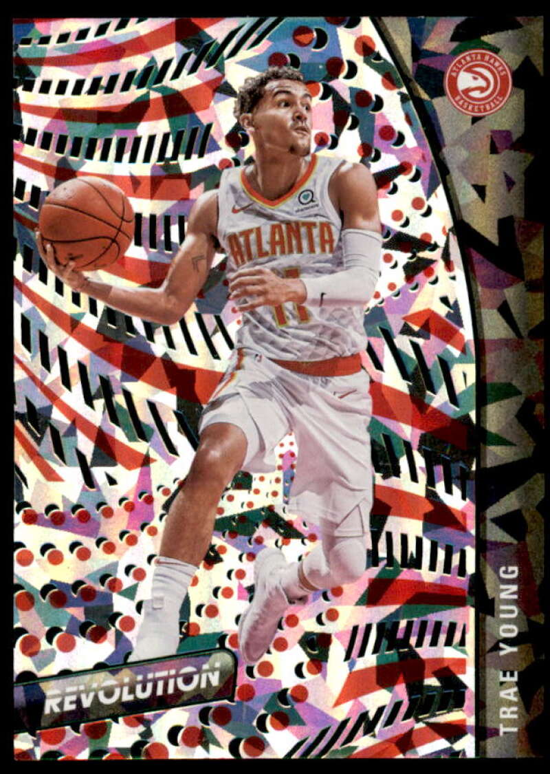 Trae Young Card 2020-21 Panini Revolution Chinese New Year Emerald #65  Image 1