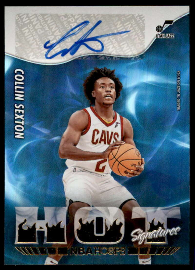 Collin Sexton Card 2022-23 Hoops Hot Signatures #35  Image 1