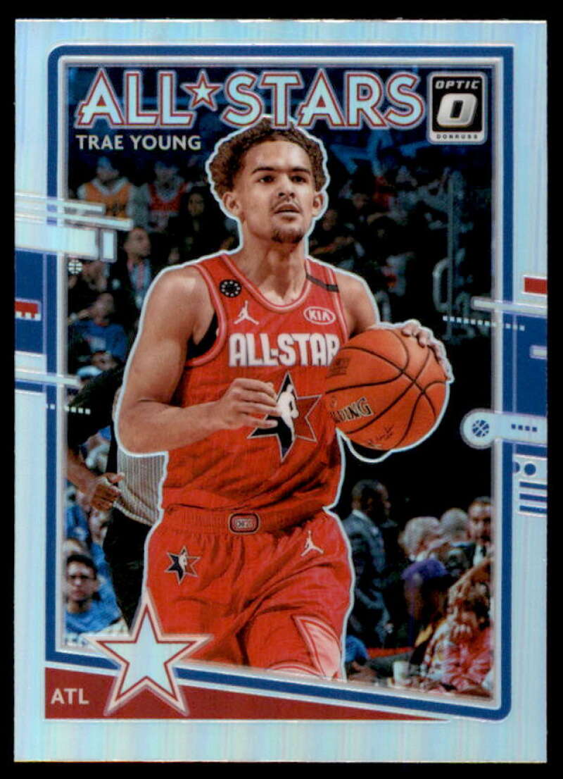 Trae Young Card 2020-21 Donruss Optic All Stars Holo #13  Image 1