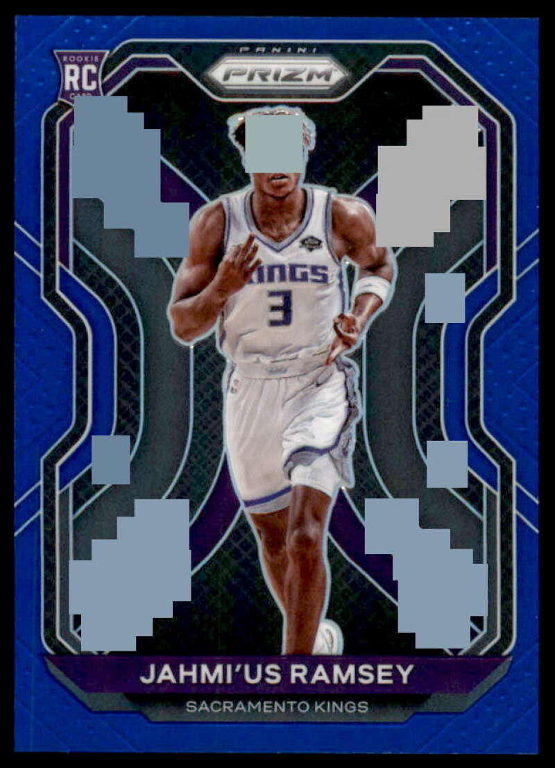 Jahmi'us Ramsey Rookie Card 2020-21 Panini Prizm Prizms Blue #263  Image 1