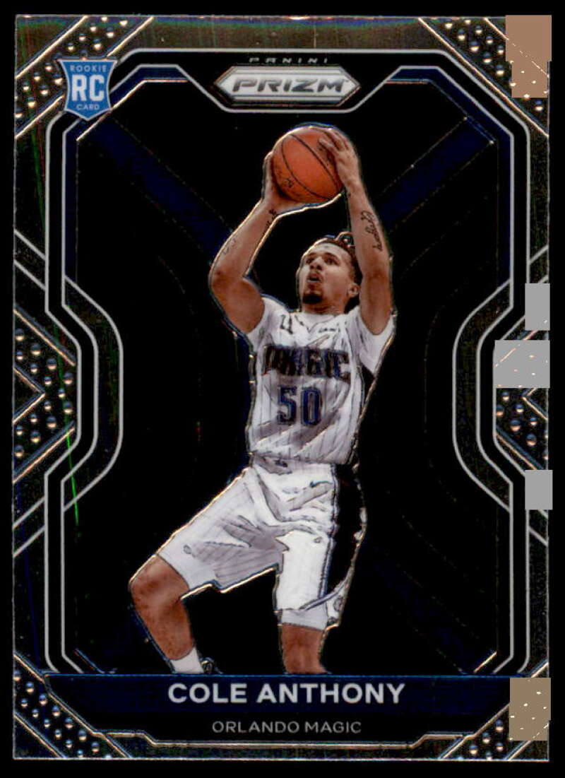 Cole Anthony Rookie Card 2020-21 Panini Prizm #292  Image 1