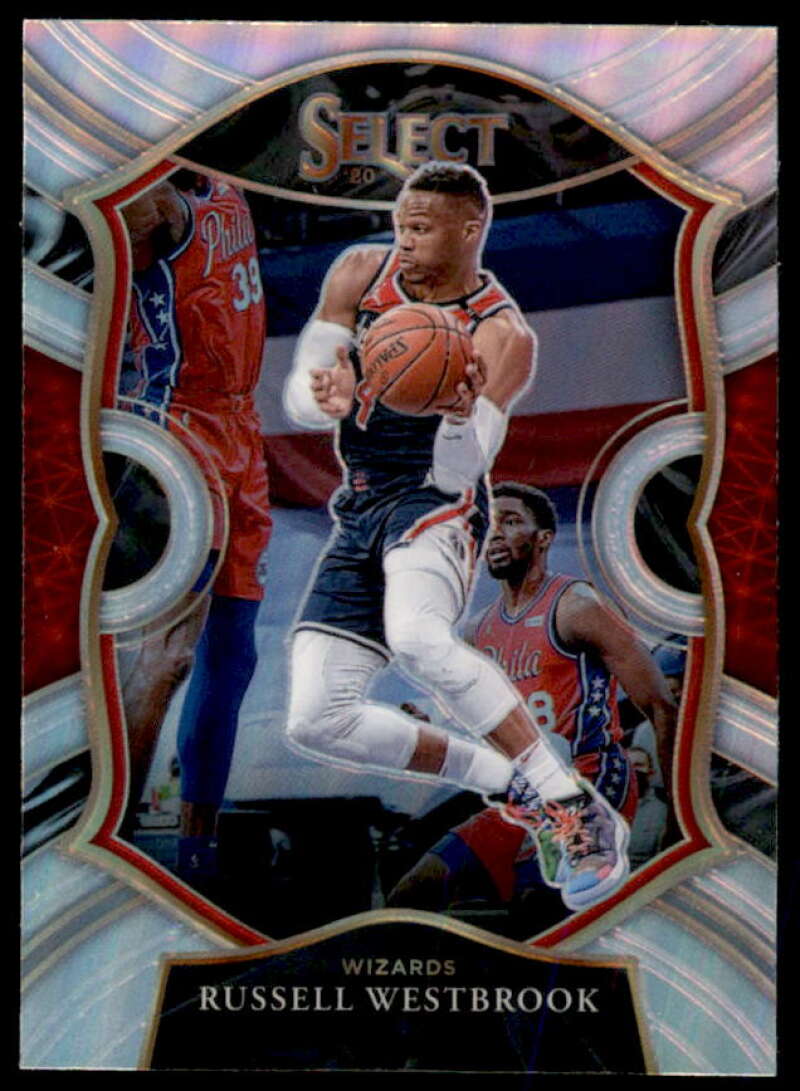 Russell Westbrook Card 2020-21 Select Prizms Silver #39  Image 1