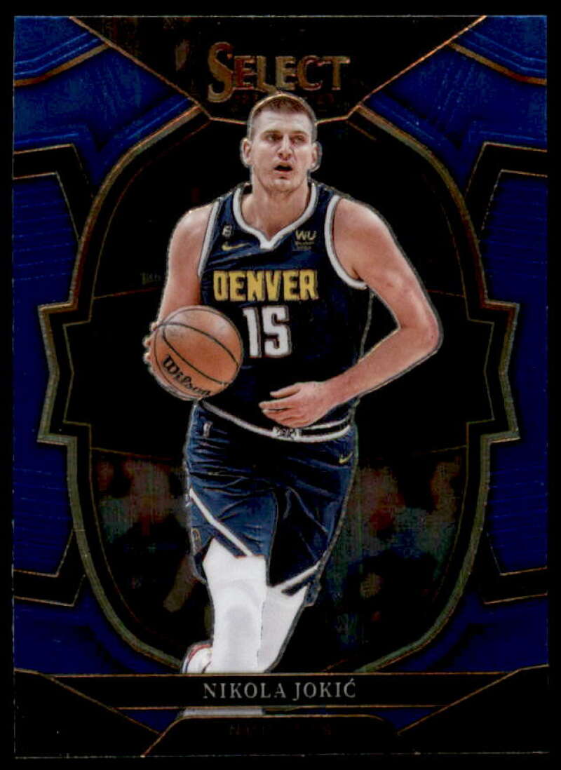 Nikola Jokic Card 2022-23 Select Blue #1  Image 1