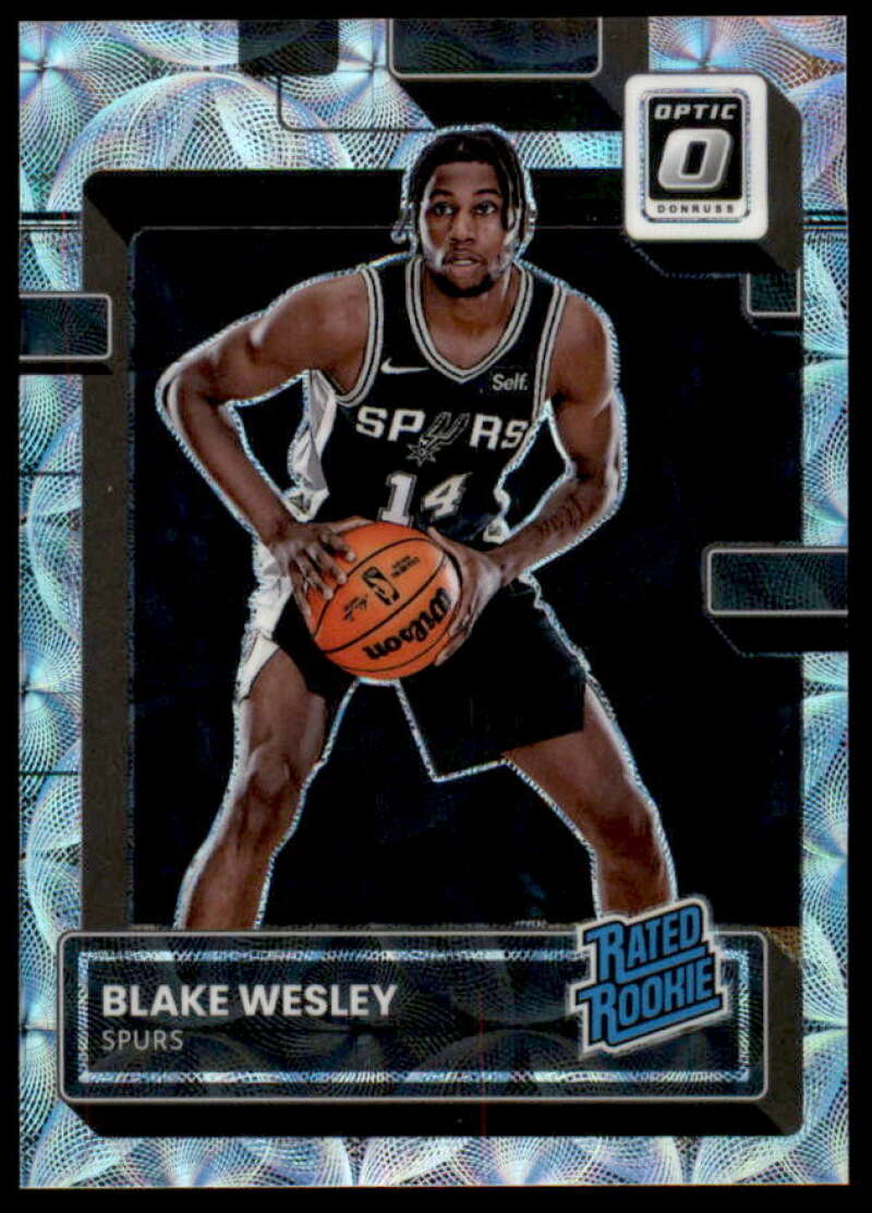 Blake Wesley RR Rookie Card 2022-23 Donruss Optic Premium Box Set #215  Image 1