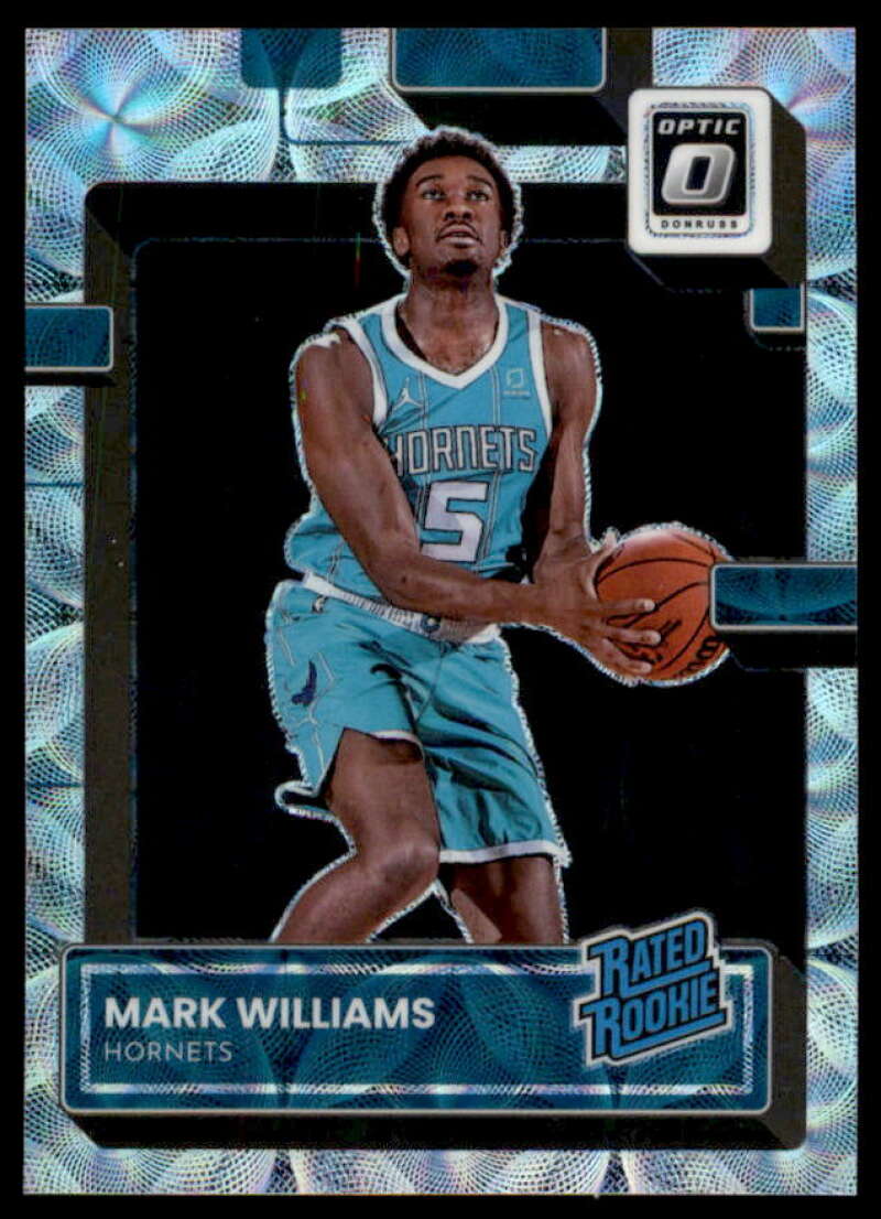 Mark Williams RR Rookie Card 2022-23 Donruss Optic Premium Box Set #245  Image 1