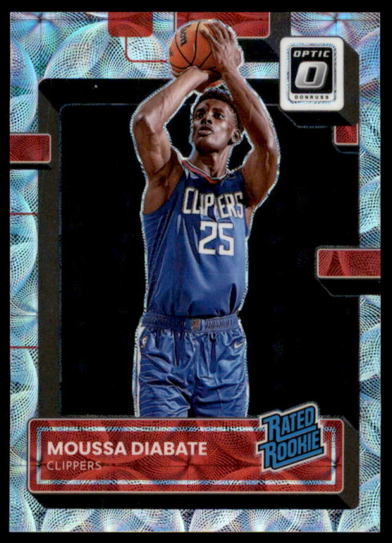 Moussa Diabate RR Rookie Card 2022-23 Donruss Optic Premium Box Set #247  Image 1