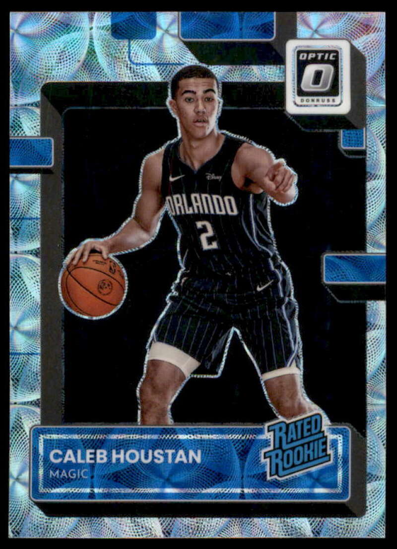 Caleb Houstan RR Rookie Card 2022-23 Donruss Optic Premium Box Set #229  Image 1