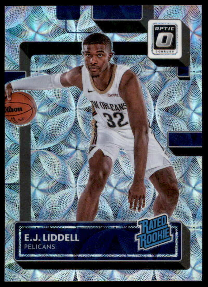 E.J. Liddell RR Rookie Card 2022-23 Donruss Optic Premium Box Set #207  Image 1