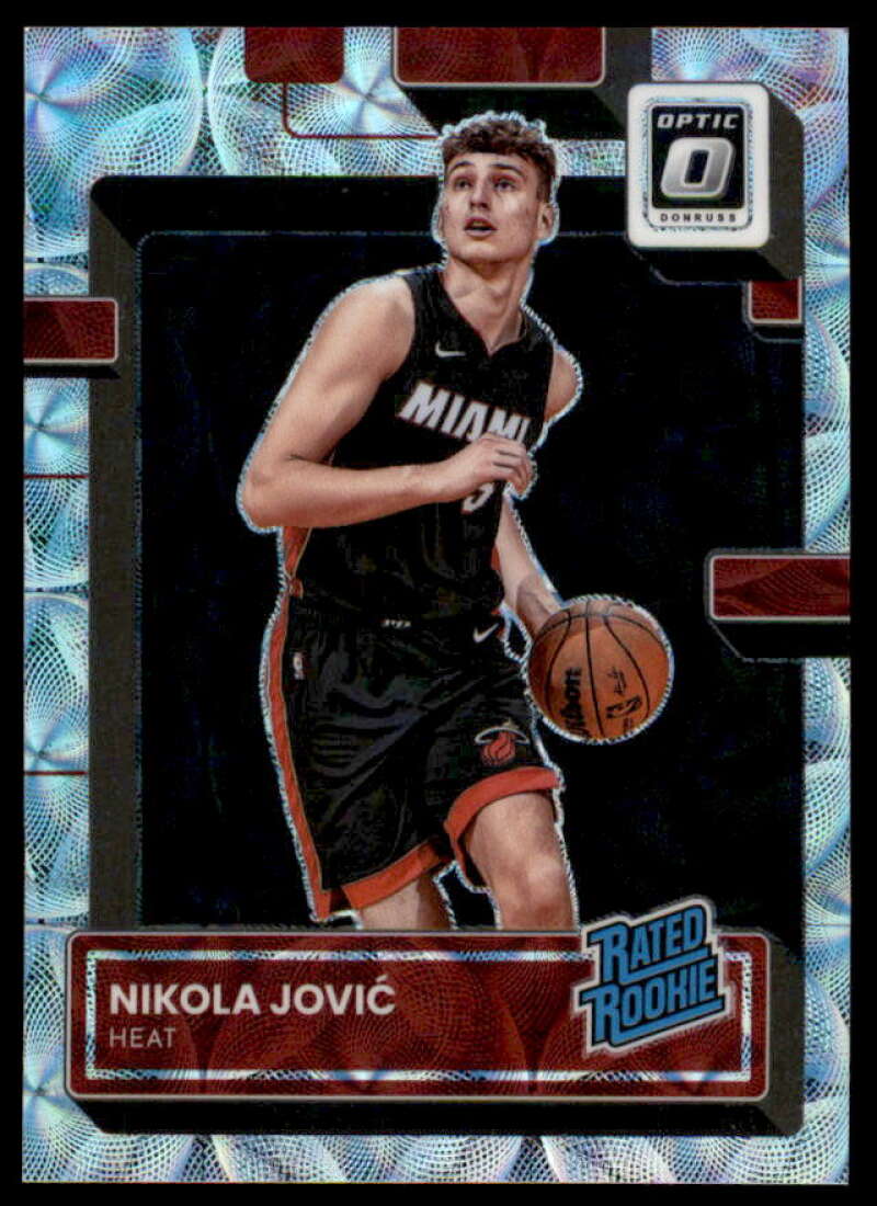 Nikola Jovic RR Rookie Card 2022-23 Donruss Optic Premium Box Set #224  Image 1