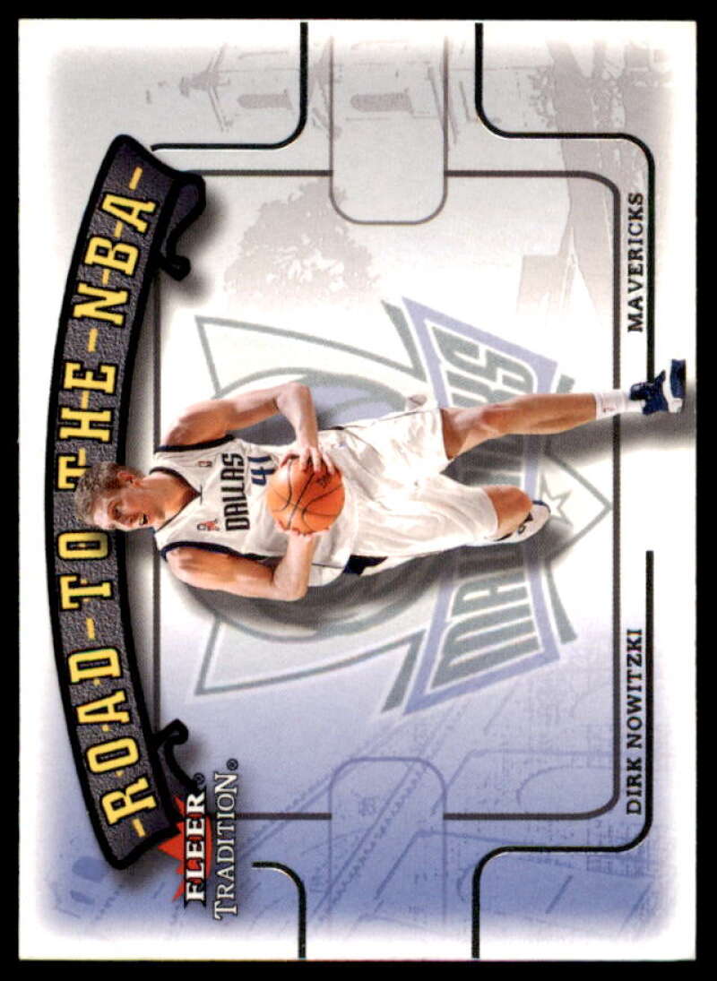 Dirk Nowitzki Card 2002-03 Fleer Tradition Road to the NBA #9  Image 1