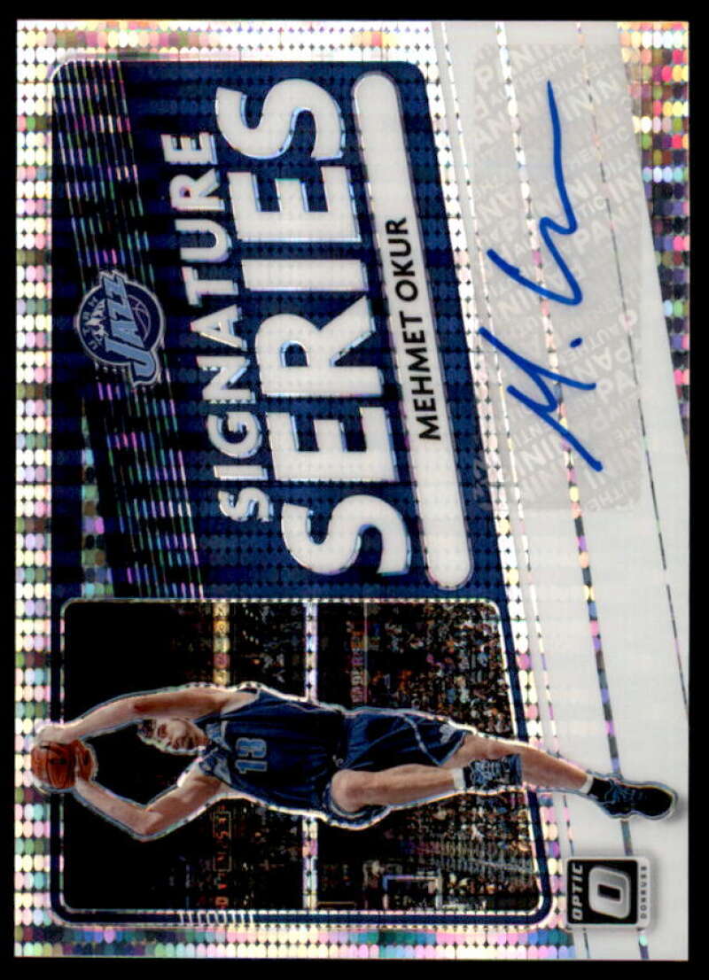 Mehmet Okur Card 2020-21 Donruss Optic Signature Series Pulsar #27  Image 1