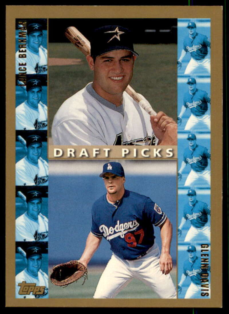 Lance Berkman/G.Davis Rookie Card 1998 Topps #246  Image 1