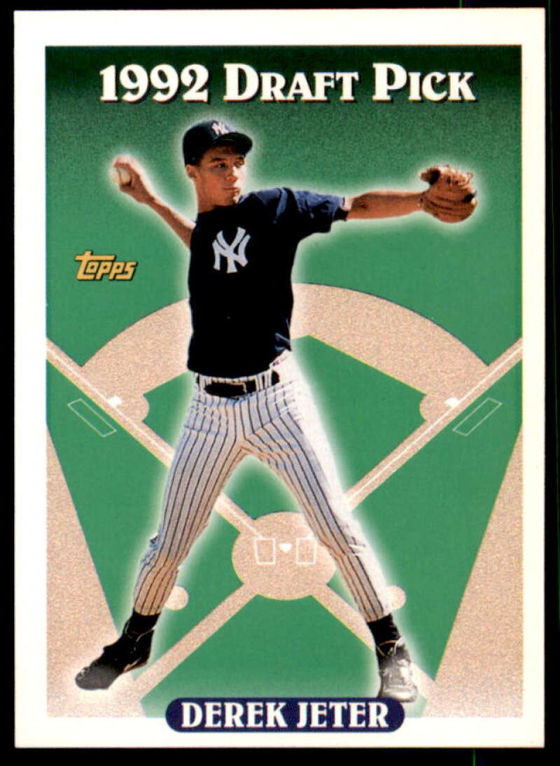 Derek Jeter Rookie Card 1993 Topps #98  Image 1
