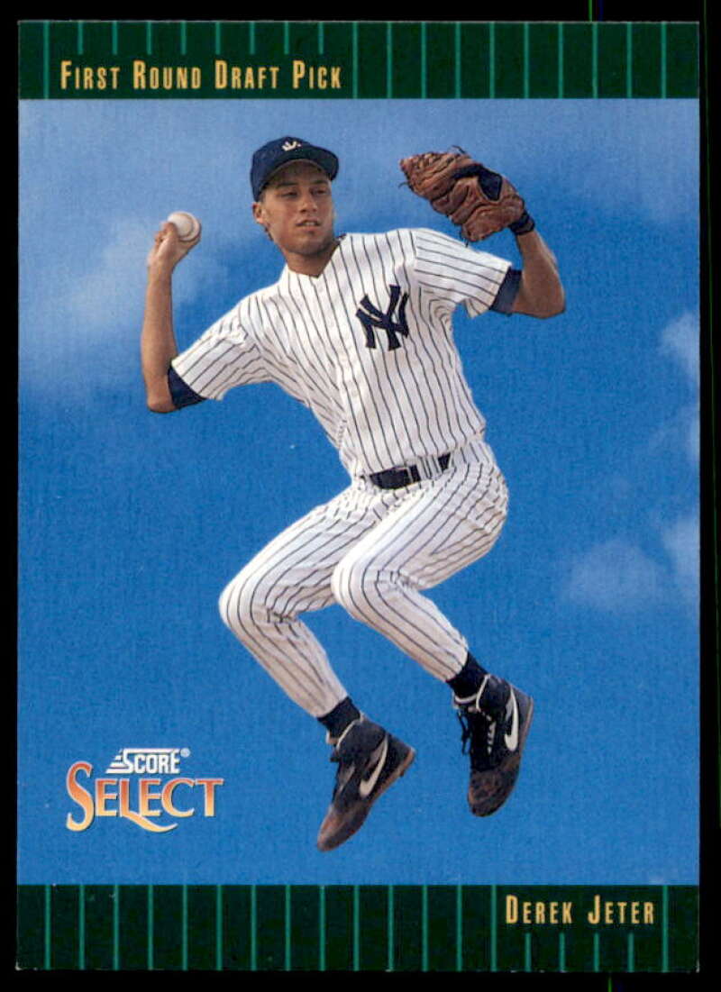 Derek Jeter Rookie Card 1993 Select #360  Image 1