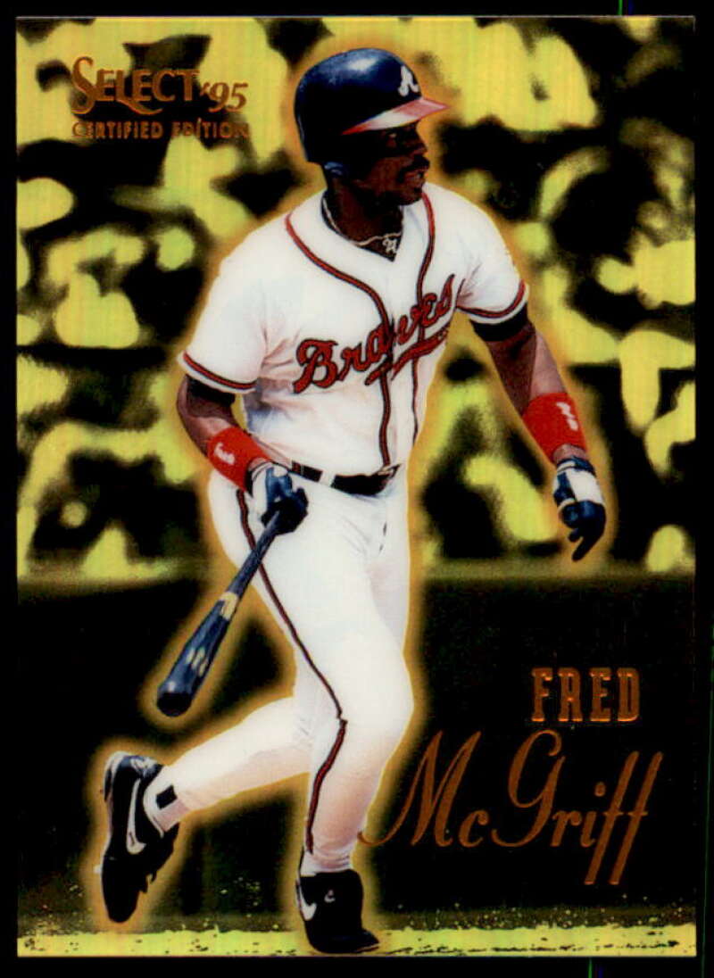 Fred McGriff Card 1995 Select Certified Mirror Gold #62  Image 1