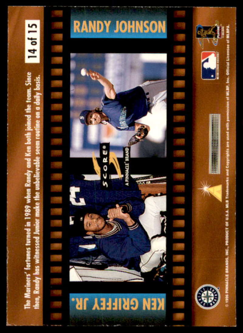 Ken Griffey Jr. Card 1997 Score Pitcher Perfect #14  Image 2