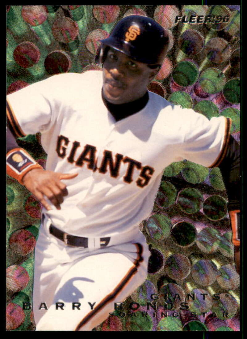Barry Bonds Card 1996 Fleer Update Soaring Stars #2  Image 1