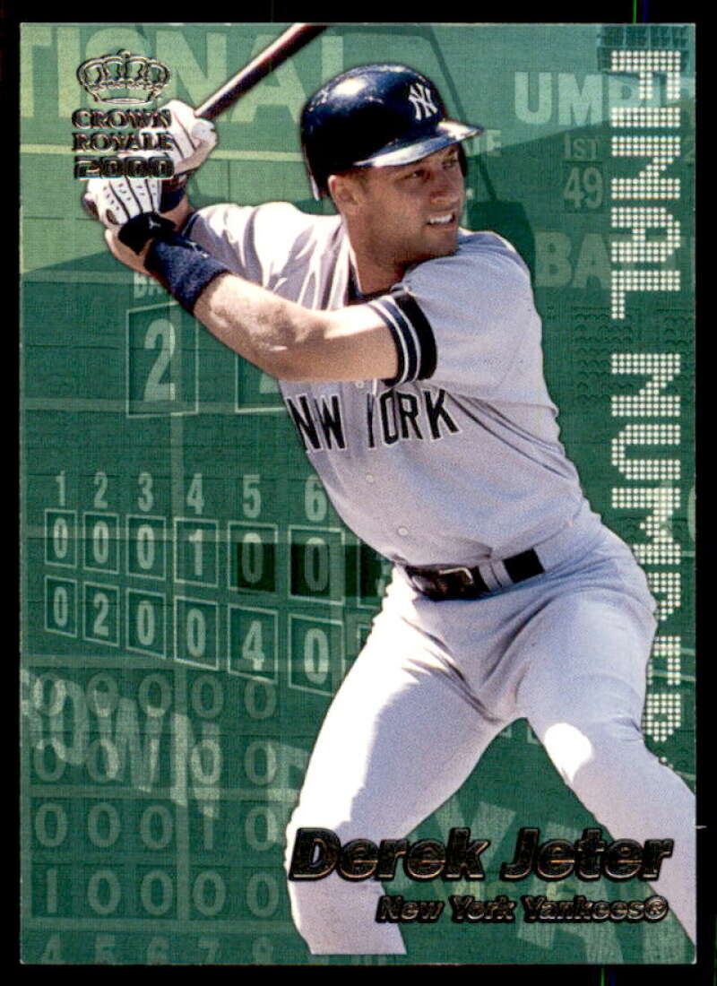 Derek Jeter Card 2000 Crown Royale Final Numbers #17  Image 1