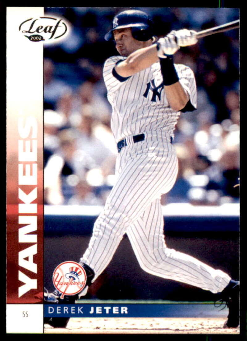 Derek Jeter Card 2002 Leaf #129  Image 1