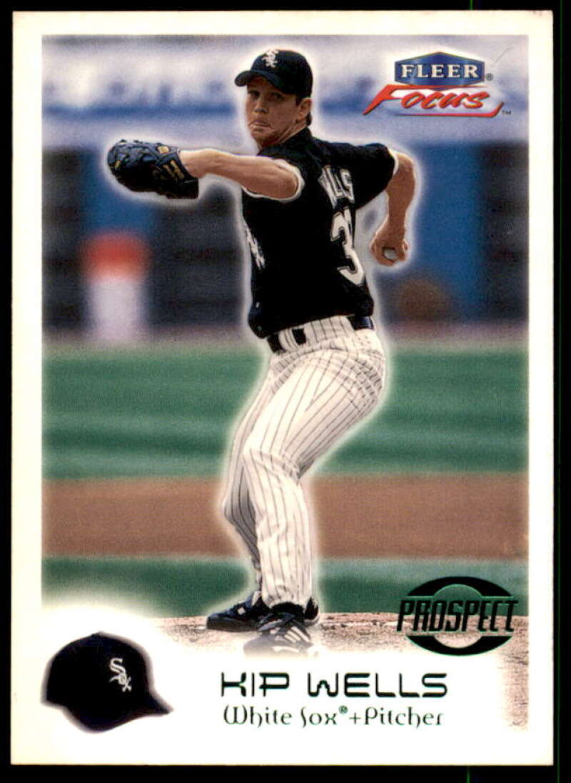 Kip Wells Card 2000 Fleer Focus Masterpiece Mania #249  Image 1