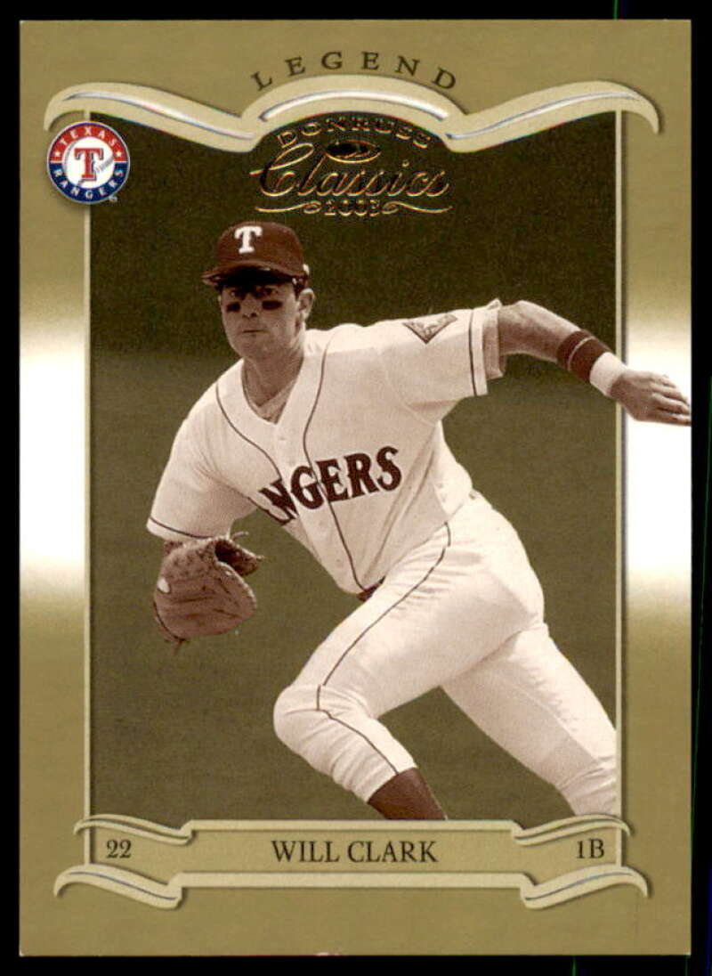 Will Clark LGD Card 2003 Donruss Classics #132  Image 1