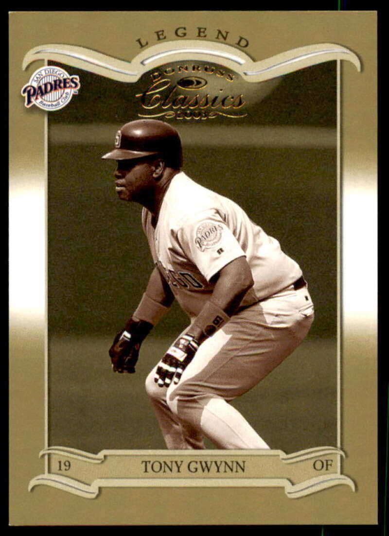 Tony Gwynn LGD Card 2003 Donruss Classics #113  Image 1